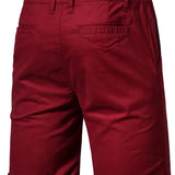 Elegant Men's Cotton Shorts