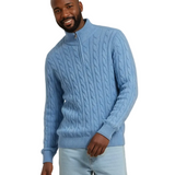 Men's Cotton Zip Sweater