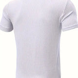 Men's Elegant Patterned T-Shirt