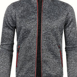 Classic Men's Button-Front Cardigan