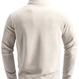 Men's Long-Sleeve Zip Cardigan