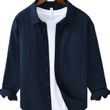 Douglas Men's Linen-Blend Shirt