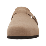 Men's Suede Oxford-Style Clogs