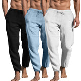 Graham Men's Linen-Blend Pants