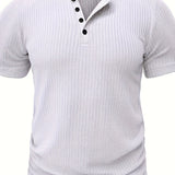 Men's Elegant Patterned T-Shirt