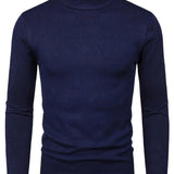 Elegant Men's Turtleneck Sweater
