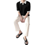 Men's Wide Sleeve Polo Shirt