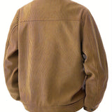 Stylish Men's Velour Jacket
