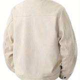 Stylish Men's Velour Jacket