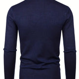 Elegant Men's Turtleneck Sweater