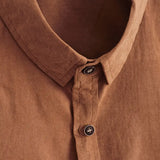 Men's Casual Short Sleeve Cotton Shirt