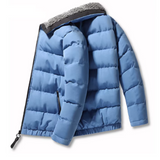 Men's Winter Jacket with Stand Collar