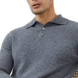 Garth Men's Polo Collar Sweater