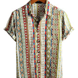 Men's Retro Boho Shirt