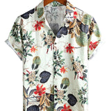 Men's White Hawaiian Shirt