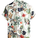 Men's White Hawaiian Shirt