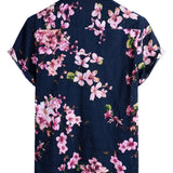 Men's Floral Shirt in Navy or White