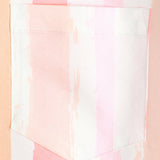 Men's Pink and White Striped Shirt
