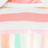 Men's Pink and White Striped Shirt