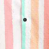 Men's Pink and White Striped Shirt