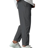 Men's Elegant Tapered Drawstring Pants