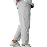 Men's Elegant Tapered Drawstring Pants