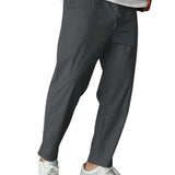 Men's Elegant Tapered Drawstring Pants