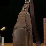 Ronald Men's Leather Shoulder Bag