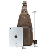 Ronald Men's Leather Shoulder Bag
