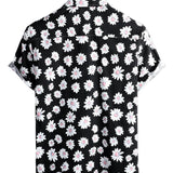 Men's Casual Hawaiian Short Sleeve Shirt