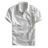 Gordon Men's Linen Polo Shirt