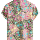 Men's Hawaiian Shirt with Skulls