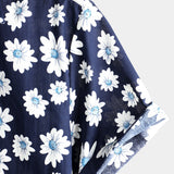 Men's Hawaiian Shirt with Daisies