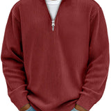 Gordon Men's Zip-Neck Sweater