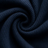 Men's Zip Mock-Neck Sweater – Cobalt Blue