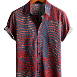 Murray Men's Short Sleeve Striped Shirt