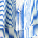 Men's Striped Stand-Collar Shirt