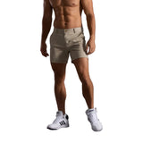 Elegant Men's Cotton Chino Shorts