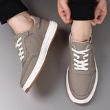 Minimalist Men's Leather Sneakers