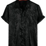 Men's Floral Jacquard Shirt