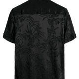 Men's Floral Jacquard Shirt