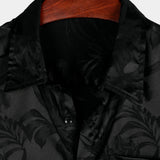 Men's Floral Jacquard Shirt