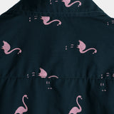 Men's Hawaiian Shirt with Flamingos