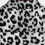 Men's Grey Leopard Print Shirt