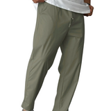 Elegant Men's Clean-Line Pants