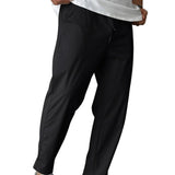 Elegant Men's Clean-Line Pants