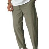 Elegant Men's Clean-Line Pants