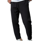 Elegant Men's Clean-Line Pants