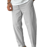 Elegant Men's Clean-Line Pants