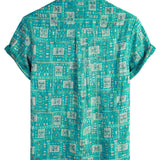 Ronald Men's Retro Short Sleeve Shirt